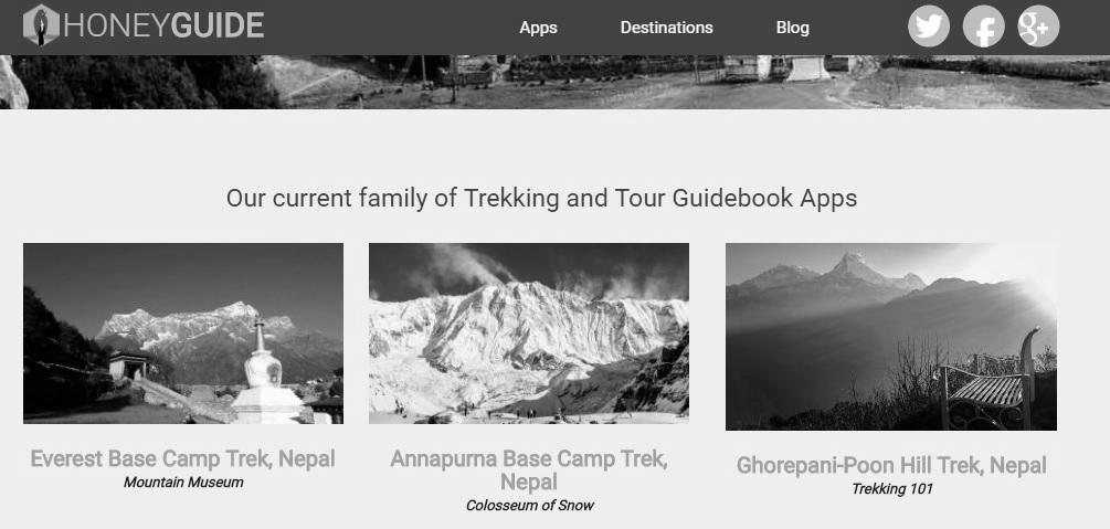Ciekawa aplikacja HoneyGuide Apps dla Nepalu